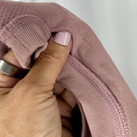 Alphalete Ozone Crop Bra Top Mauve Size XS - Picture 6 of 8